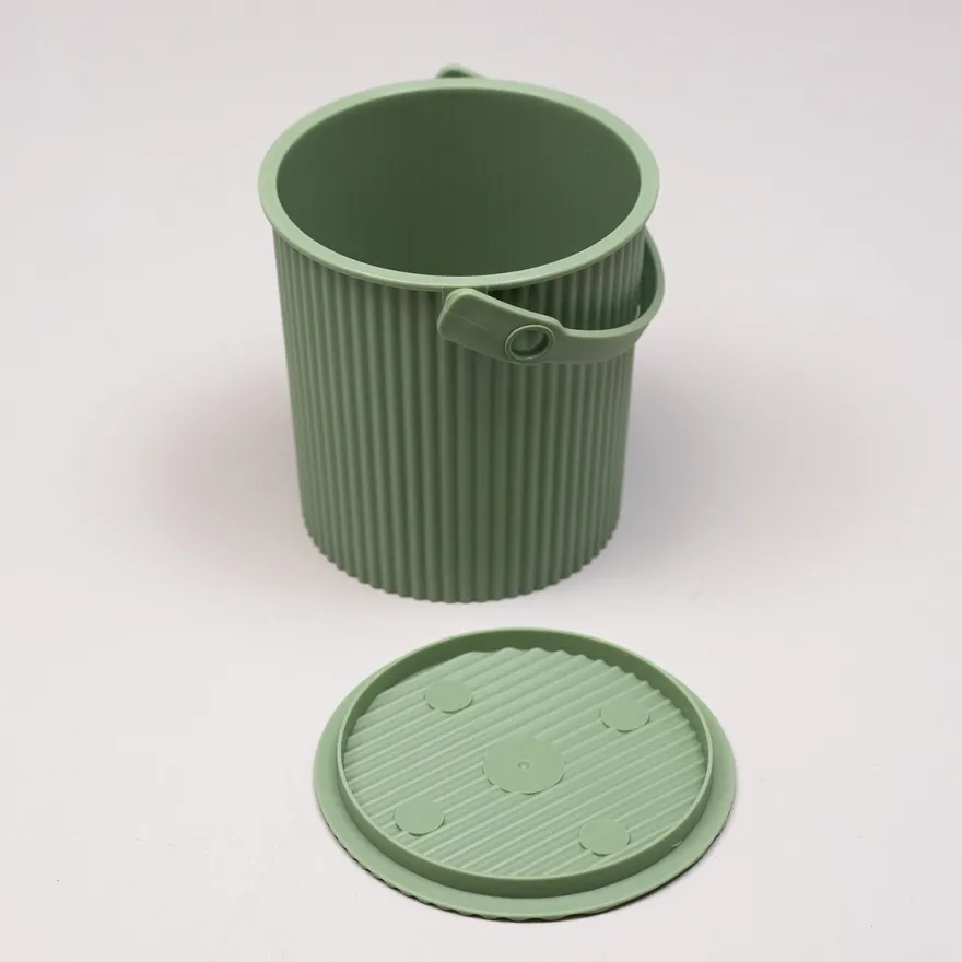 Omnioutil Plastikspand 0,7 liter - Pale Green