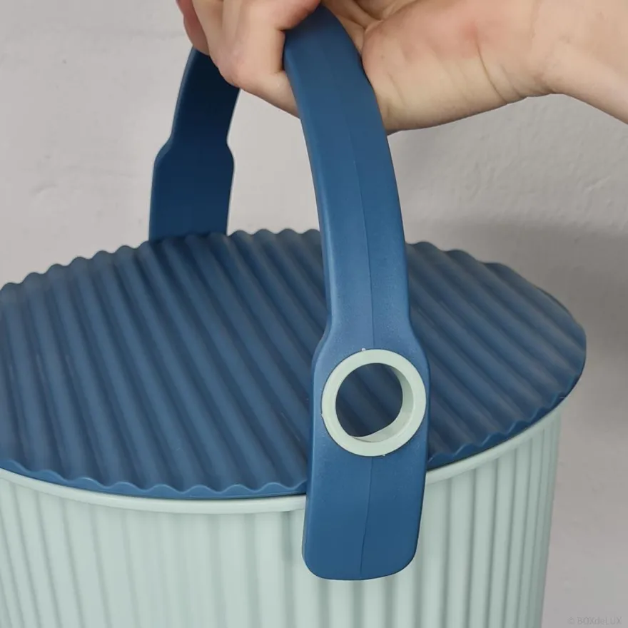 Omnioutil Plastikspand - Lyseblå. Mini 4 liter