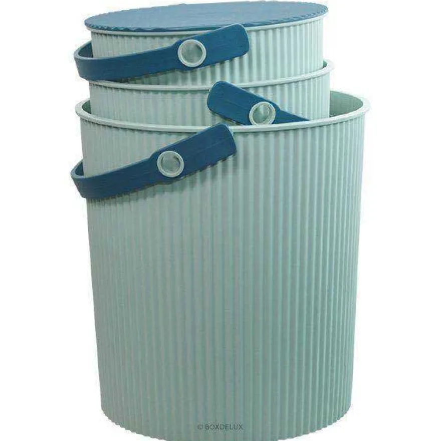 Omnioutil Plastikspand - Lyseblå 8 liter