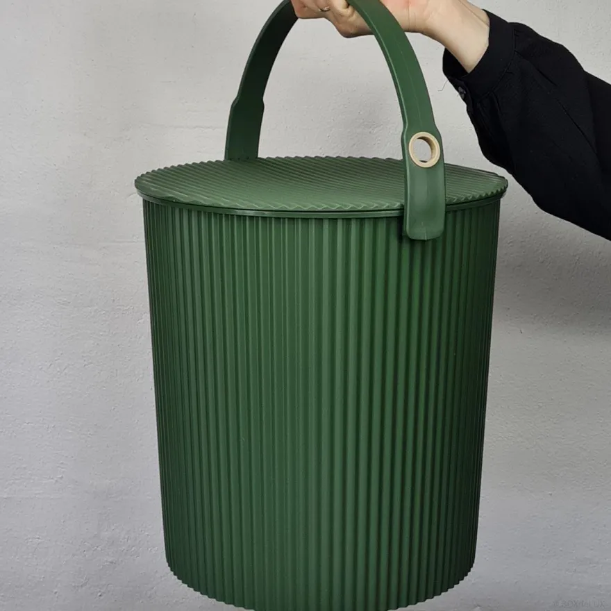 Omnioutil Plastikspand - Mørkegrøn 20 Liter