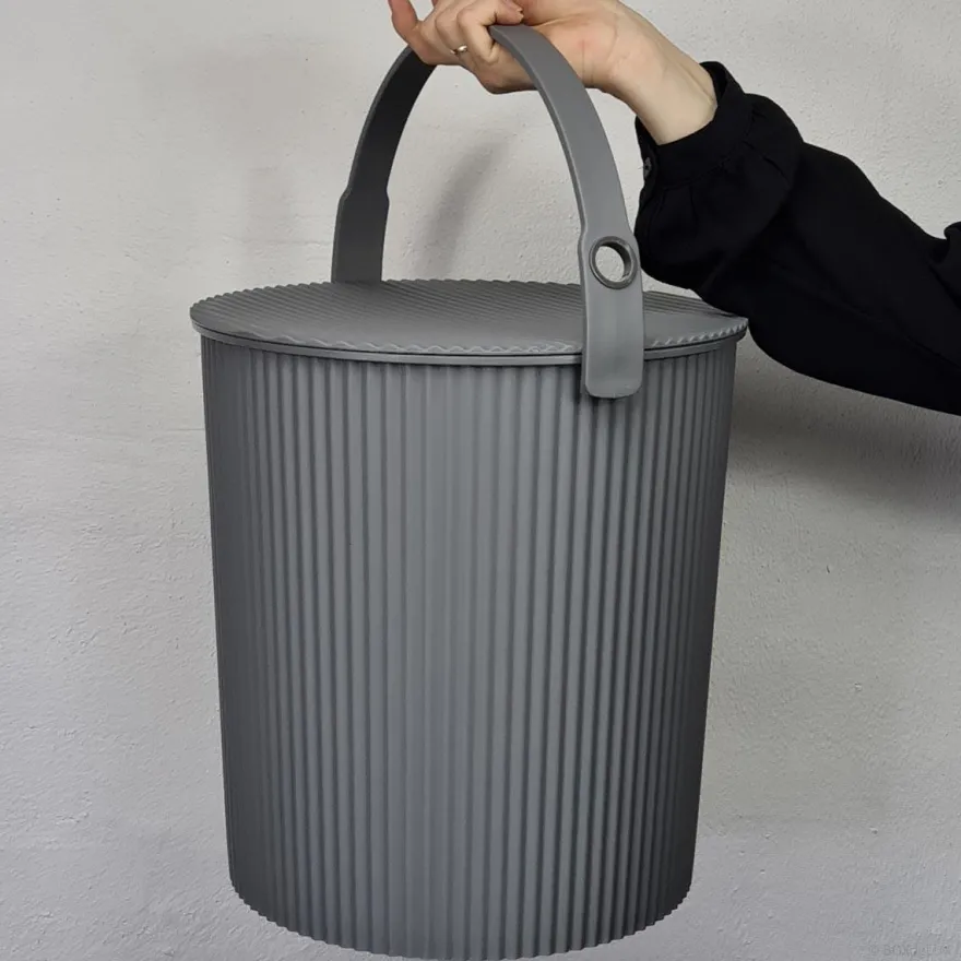 Omnioutil Plastikspand - Mørkegrå. 20 liter
