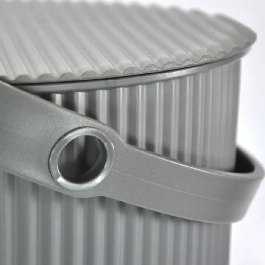 Omnioutil Plastikspand - Mørkegrå. Mini 4 liter