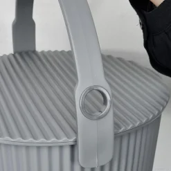Omnioutil Plastikspand - Mørkegrå. 8 liter