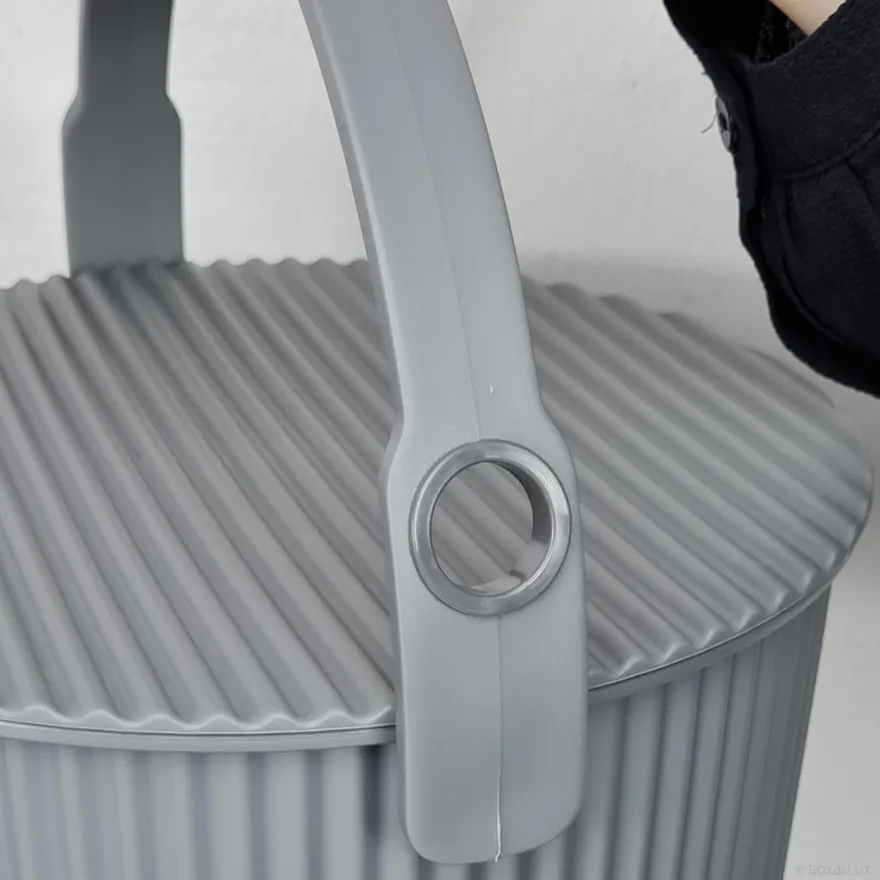 Omnioutil Plastikspand - Mørkegrå. 8 liter