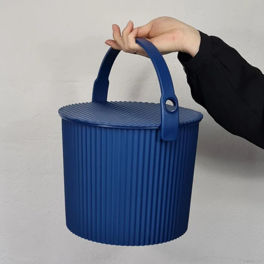 Omnioutil Plastikspand - Navyblå 8 liter
