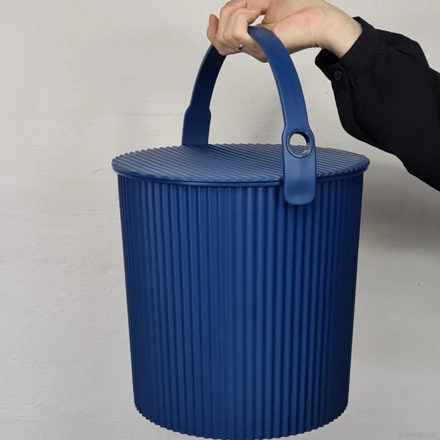 Omnioutil Plastikspand - Navyblå 10 liter