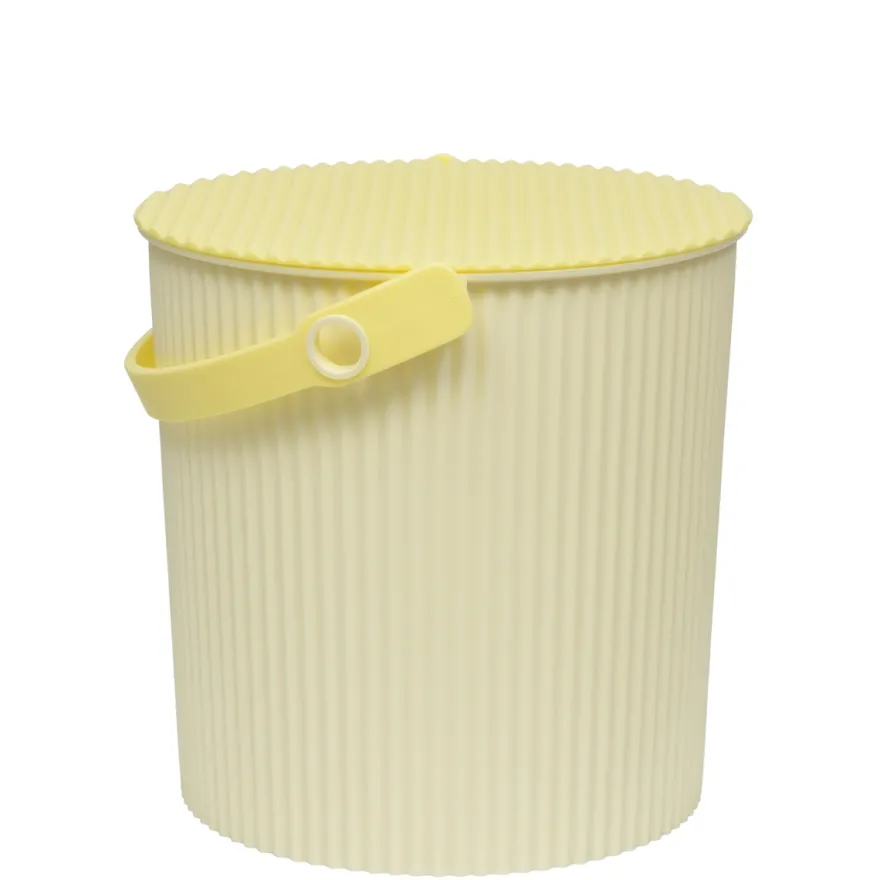 Omnioutil Plastikspand - Pastel Lemon Yellow - 10 liter