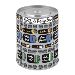 Opbevaring af Batterier, metaldåse fra Derrière la Porte