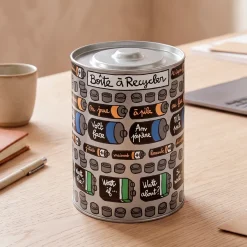 Opbevaring af Batterier, metaldåse fra Derrière la Porte