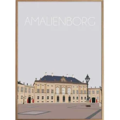 Plakat - Danmark - Amalienborg