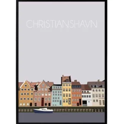 Plakat - Danmark - Christianshavn