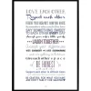 Plakat - Love each other, colors