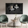 Plakat med verdenskort - The universe