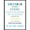 Plakat - "min far er" - Colors