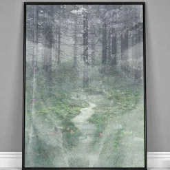 Plakat - Misty forest