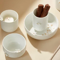 Räder Vase i porcelæn, Hund, Siddende