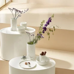 Räder Vase i porcelæn, Hund, Siddende
