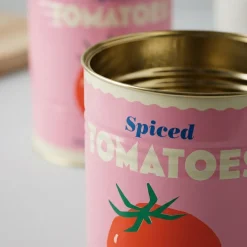 Rex London Metaldåser - Lemon/Tomatoes XL. Sæt med 2 stk