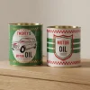 Rex London Metaldåser - Motor Oil. Sæt med 2 stk