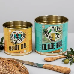 Rex London Metaldåser - Olive Oil mini. Sæt med 2 stk