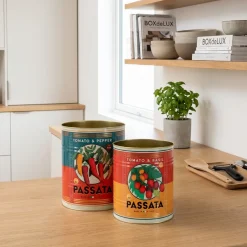 Rex London Metaldåser - Passata XL. Sæt med 2 stk