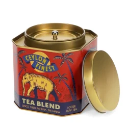 Rex London Tedåse i metal - Ceylon Finest