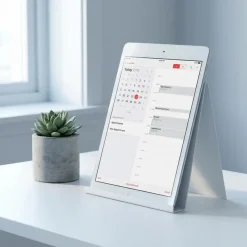 SECTOR Bog- og iPad holder - Hvid