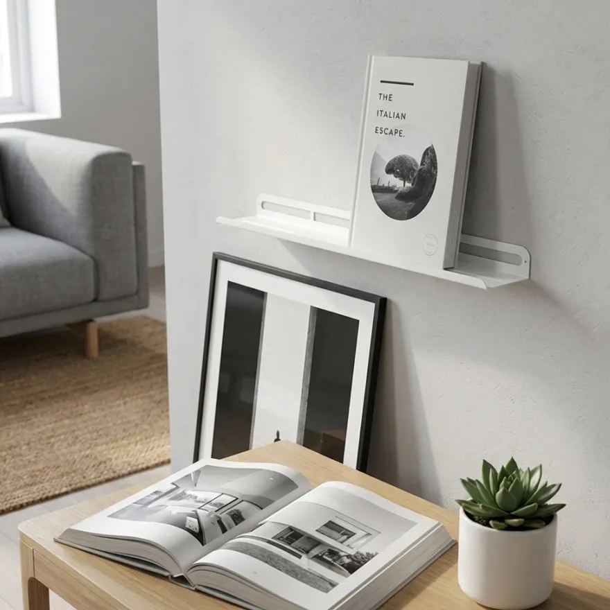 SECTOR Gallerihylde i metal - 52 cm. Hvid
