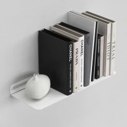 SECTOR hylde i metal - 40x15 cm. Hvid