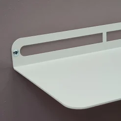 SECTOR hylde i metal - 40x15 cm. Hvid