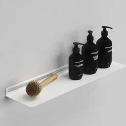 SECTOR hylde i metal - 60x15 cm. Hvid
