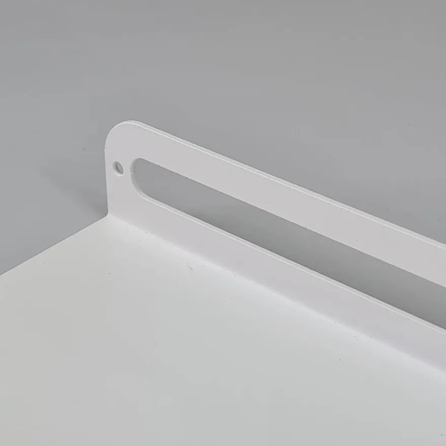 SECTOR hylde i metal - 60x15 cm. Hvid