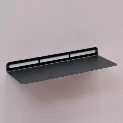 SECTOR hylde i metal - 40x15 cm. Sort