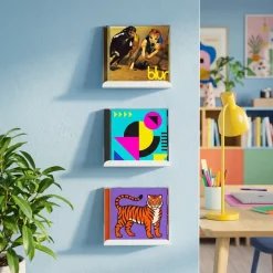 SECTOR mini gallerihylde til CD'er - HVID