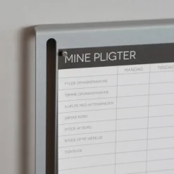 SECTOR Noteboard - A4 Magnettavle - Grå