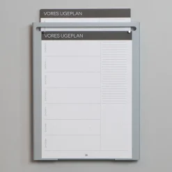SECTOR Noteboard - A4 Magnettavle - Grå