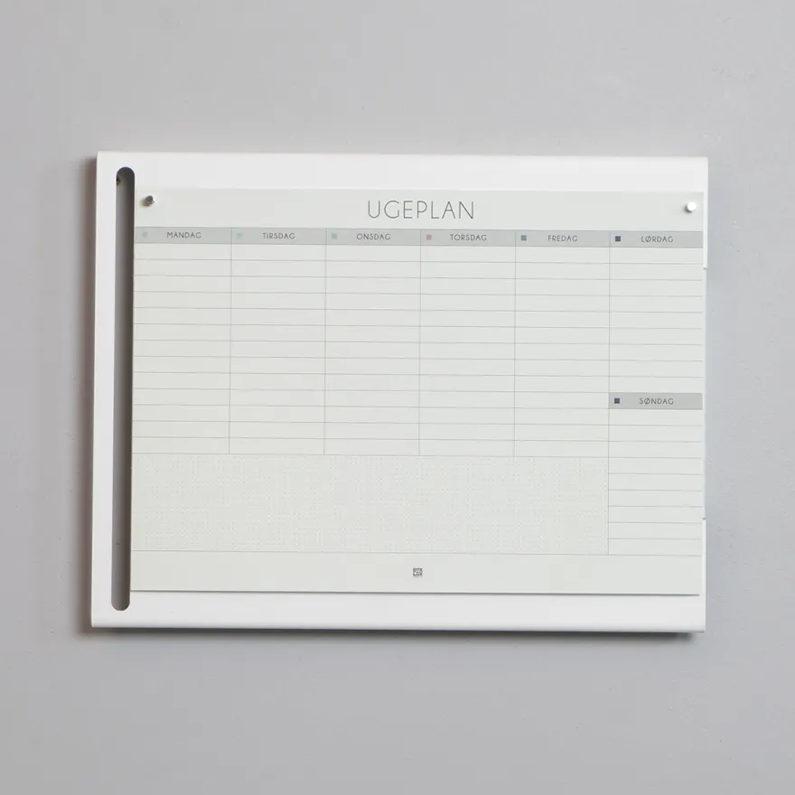 SECTOR Noteboard - A4 Magnettavle - Hvid