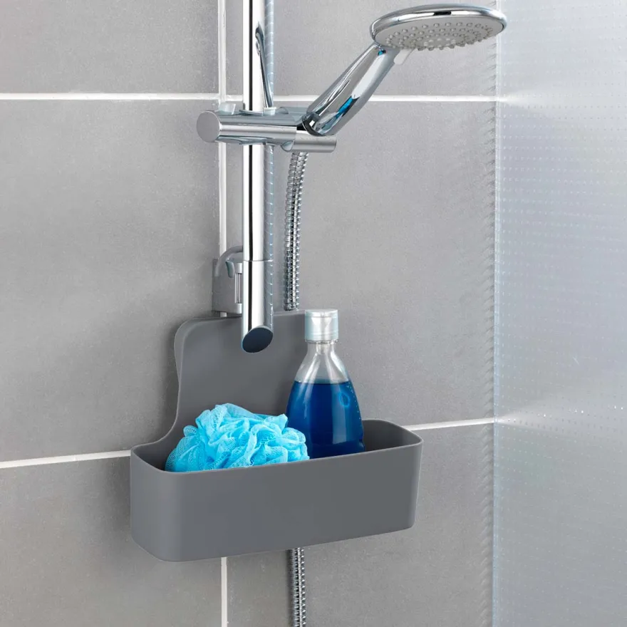Shower Caddy i Plast - Barcelona - Grå