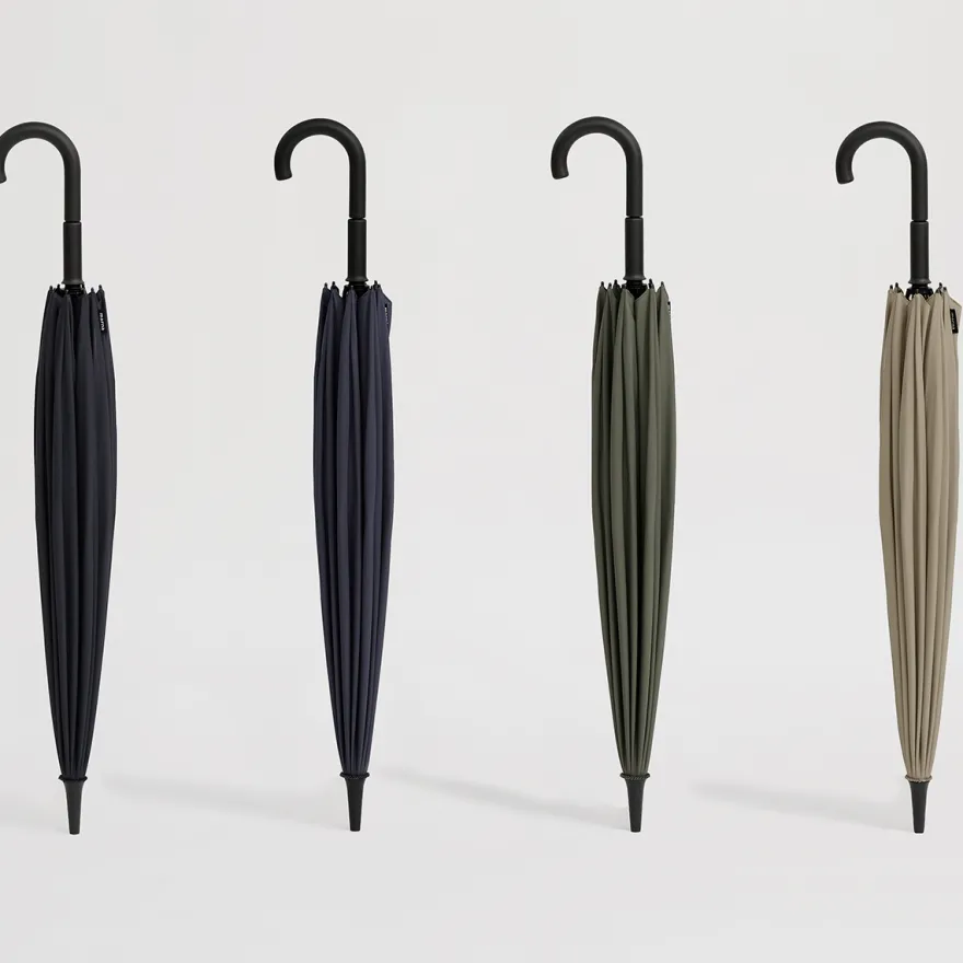Shupatto paraply 62 cm - Sort
