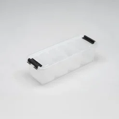 SmartStore Classic - Str. 4 med indsatser - Plastikkasse med låg