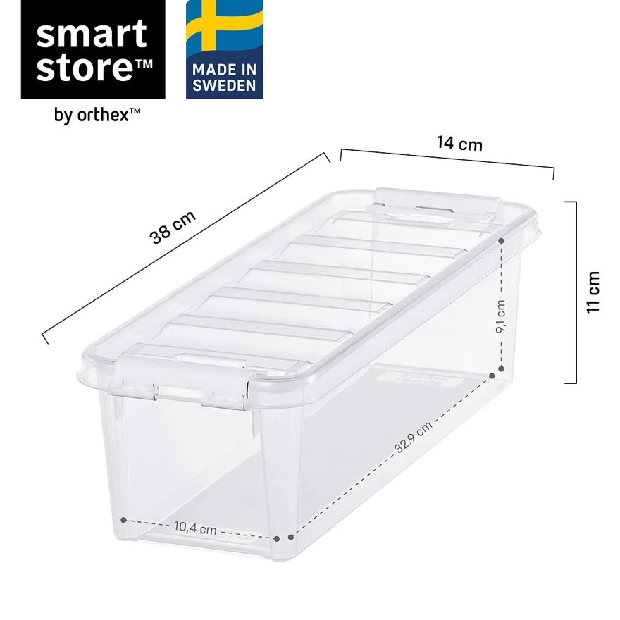 SmartStore Classic - Str. 4 - Plastikkasse med låg
