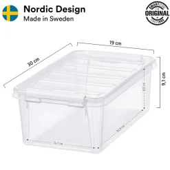 SmartStore Classic - Str. 5 - Plastikkasse med låg