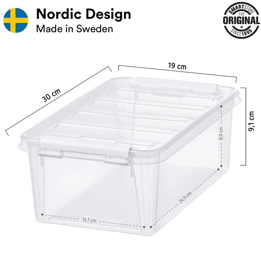 SmartStore Classic - Str. 5 - Plastikkasse med låg