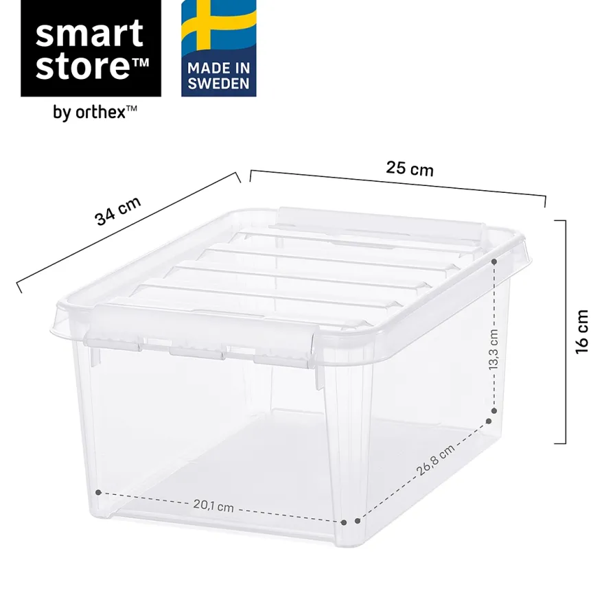 SmartStore Classic - Str. 10 - Plastikkasse med låg