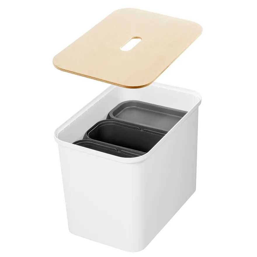 Smartstore Collect Set Giftbox til affaldssortering - Hvid