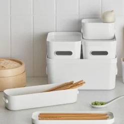 SmartStore LÅG til OLIVIA Slim kasse - HVID