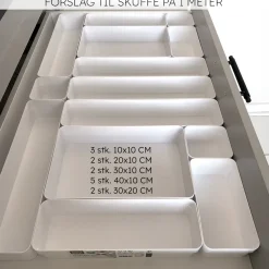 SmartStore Skuffekasse 20x30 cm. CLEAR