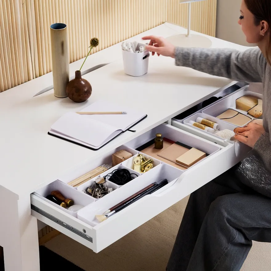 SmartStore Skuffekasse 40x10 cm. WHITE