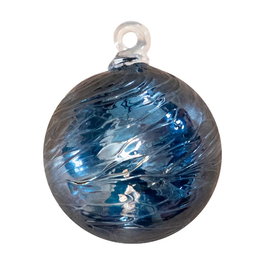 Specktrum dekorations glaskugle - Unika - Midnight Blue