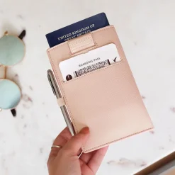 Stackers Passport Sleeve - Til Pas - Blush